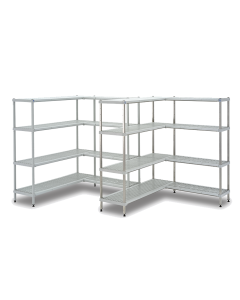 Etagere inox modulable - tablettes inox ou polypropylene 