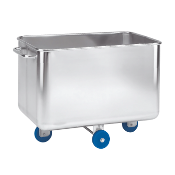  Bac inox mobile 450L sans vidange