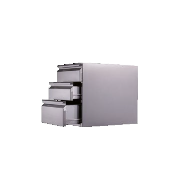 Bloc 3 tiroirs supplementaire pour bureau/table