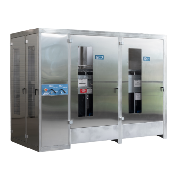 Cabines de stockage chimique