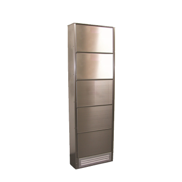 Casier seche chaussures inox