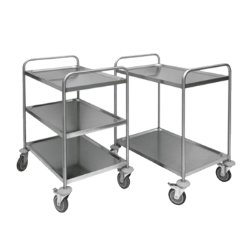 Chariot de desserte finition pharmaceutique