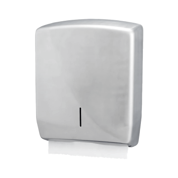 Distributeur d'essuies-mains inox brosse
