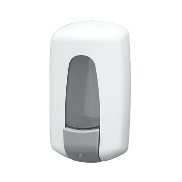 Distributeur de savon PVC blanc avec réservoir