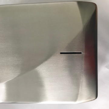 Distributeur d'essuies-mains inox brosse