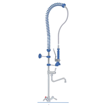 Douchette melangeur robinet 1/4 tour & bec mobile