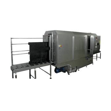 Tunnel de lavage pour palettes