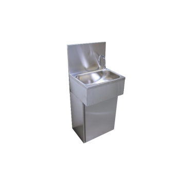 Lave mains cellule electronique sur carenage inox