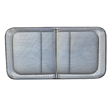 Panier en fil inox 