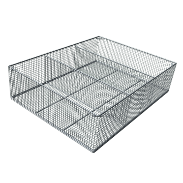 Panier en fil inox 