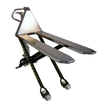 Transpalette a ciseaux semi-inox