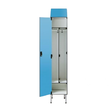 VESTIAIRE 1 PERSONNE EN LAMINE STRATIFIE