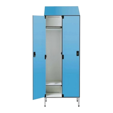 Vestiaire en lamine stratifie sans separation interieure