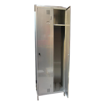 Vestiaire inox sans separation propre/sale