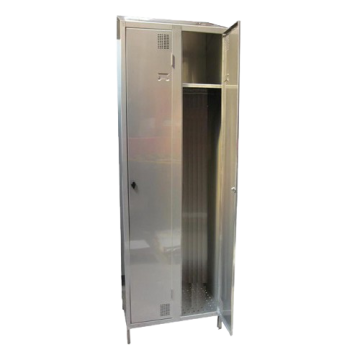 Vestiaire inox sans separation propre/sale